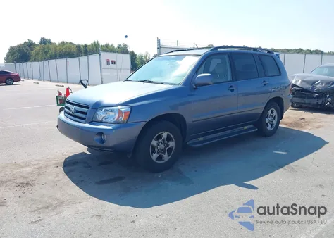 2007 Toyota Highlander из США, поврежденный, VIN JTEGD21A170160352